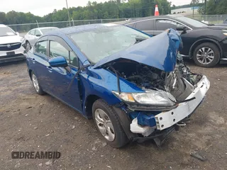 2015 Honda Civic LX with VIN 2HGFB2F52FH562670, listed as a IAAI auction lot 42198073 with Not provided miles and . Bid and sale history available at DreamBid. Image 1.