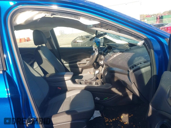 2017 Ford Escape S with VIN 1FMCU0F70HUE01165, listed as a IAAI auction lot 41857374 with 56,973 mi miles. Bid and sale history available at carsss.com. Image 5.