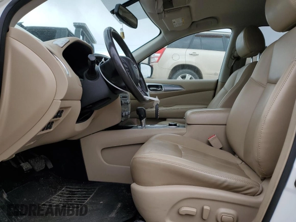 2017 Nissan Pathfinder SL with VIN 5N1DR2MM9HC672824, listed as a Copart auction lot 46905065 with 96,018 mi miles and Salvage Title. Bid and sale history available at carsss.com. Image 7.