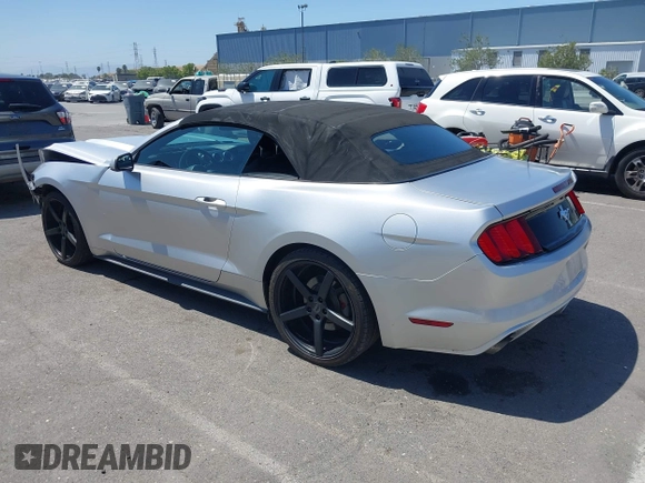 2015 Ford Mustang V6 with VIN 1FATP8EMXF5418893, listed as a IAAI auction lot 42396710 with 103,560 mi miles and . Bid and sale history available at DreamBid. Image 3.
