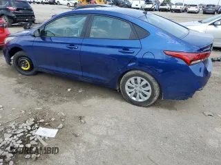 2021 Hyundai Accent SE with VIN 3KPC24A63ME150733, listed as a Copart auction lot 64594614 with 71,234 mi miles and Salvage Title. Bid and sale history available at carsss.com. Image 2.