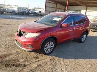 2016 Nissan Rogue SV with VIN KNMAT2MV9GP678115, listed as a IAAI auction lot 41469925 with 107,075 mi miles and . Bid and sale history available at carsss.com. Image 2.