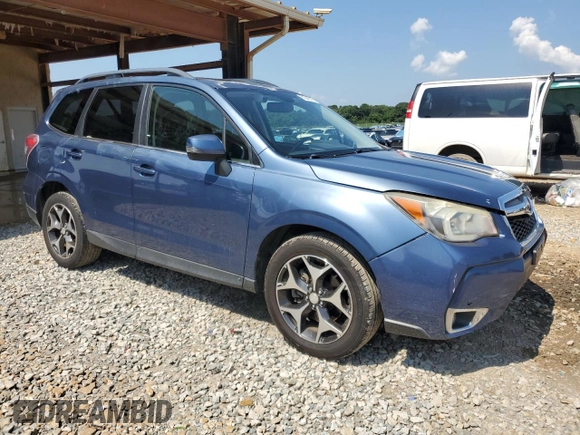 2014 Subaru Forester XT Touring with VIN JF2SJGPC0EH491792, listed as a Copart auction lot 61949315 with 126,304 mi miles and Salvage title. Bid and sale history available at DreamBid. Image 4.