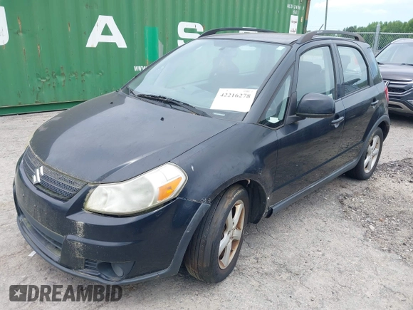 2009 Suzuki SX4 AWD with VIN JS2YB413X96203491, listed as a IAAI auction lot 42216278 with 132,485 mi miles and . Bid and sale history available at carsss.com. Image 2.