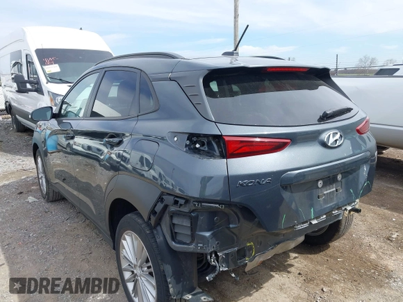 2019 Hyundai Kona SEL with VIN KM8K2CAA5KU352381, listed as a IAAI auction lot 41740117 with 57,044 mi miles and . Bid and sale history available at DreamBid. Image 17.