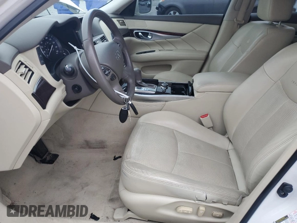 2011 Infiniti M37 with VIN JN1BY1AR0BM377303, listed as a Copart auction lot 86342264 with 131,984 mi miles and Salvage Title. Bid and sale history available at carsss.com. Image 7.