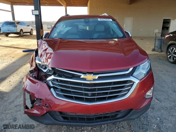 2020 Chevrolet Equinox Premier with VIN 3GNAXNEV8LS640687, listed as a Copart auction lot 45523835 with 150,863 mi miles and Salvage Title. Bid and sale history available at carsss.com. Image 5.