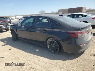 2025 Honda Civic Sport with VIN 2HGFE2F52SH509601, listed as a Copart auction lot 51988145 with 3,577 mi miles and Salvage title. Bid and sale history available at DreamBid. Image 2.