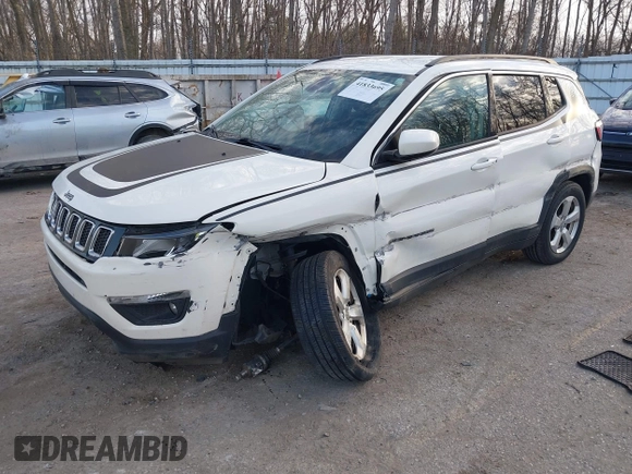 2018 Jeep Compass Latitude with VIN 3C4NJCBB2JT108465, listed as a IAAI auction lot 41833695 with 162,983 mi miles and . Bid and sale history available at DreamBid. Image 17.