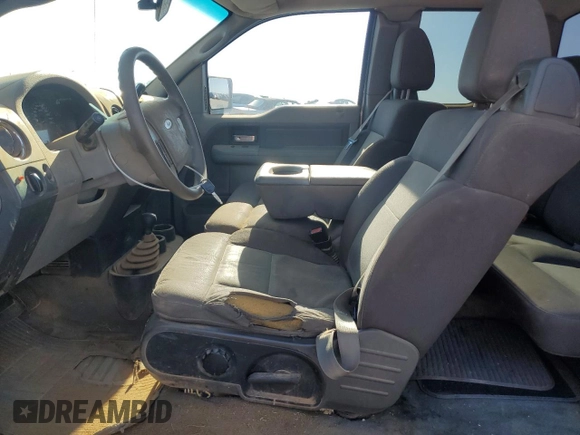 2005 Ford F-150 STX with VIN 1FTRX14W05NA51127, listed as a Copart auction lot 53199925 with 0 mi miles and Clean Title. Bid and sale history available at carsss.com. Image 7.
