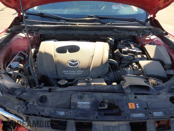 2016 Mazda 6 i Grand Touring with VIN JM1GJ1W51G1443203, listed as a IAAI auction lot 41247354 with 144,840 mi miles. Bid and sale history available at carsss.com. Image 10.
