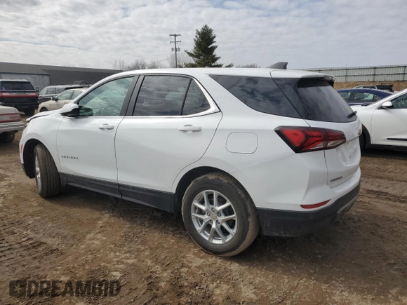 2024 Chevrolet Equinox LT with VIN 3GNAXKEG8RL139995, listed as a Copart auction lot 48483535 with 14,658 mi miles and Non Repairable. Bid and sale history available at DreamBid. Image 2.