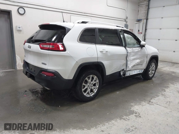 2018 Jeep Cherokee Latitude Plus with VIN 1C4PJMLX0JD546013, listed as a IAAI auction lot 41350102 with 40,017 mi miles and . Bid and sale history available at DreamBid. Image 4.