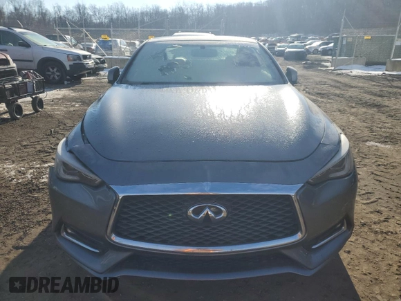 2017 Infiniti Q60 Premium z VIN JN1CV7EL6HM320909, wystawiony jako Copart lot #88291395 z przebiegiem Nie podano mil oraz Szkoda całkowita • Salvage title. Historia ofert i sprzedaży dostępna na DreamBid. Obrazek 5.