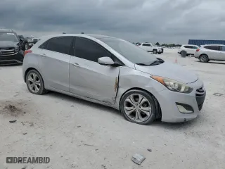2014 Hyundai Elantra GT with VIN KMHD35LHXEU178100, listed as a Copart auction lot 68452384 with 141,346 mi miles and Salvage Title. Bid and sale history available at carsss.com. Image 4.