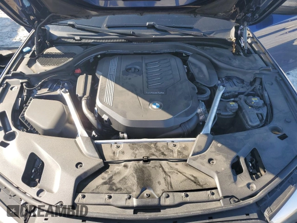 2020 BMW 5 Series 540i with VIN WBAJS1C08LCD15180, listed as a Copart auction lot 85655344 with 82,009 mi miles and Salvage title. Bid and sale history available at DreamBid. Image 12.