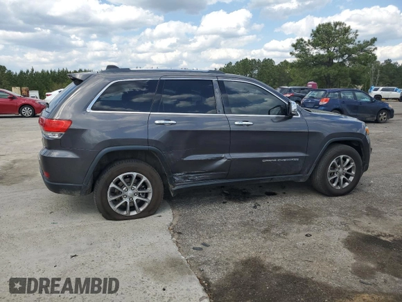 2016 Jeep Grand Cherokee Limited with VIN 1C4RJFBM2GC367384, listed as a Copart auction lot 52161775 with 171,669 mi miles and Salvage title. Bid and sale history available at DreamBid. Image 3.