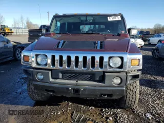 2007 Hummer H2 SUV with VIN 5GRGN23U17H102573, listed as a Copart auction lot 87509815 with 182,993 mi miles and Salvage Title. Bid and sale history available at carsss.com. Image 5.