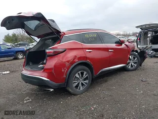 2020 Nissan Murano SV with VIN 5N1AZ2BS4LN131570, listed as a IAAI auction lot 41227597 with 103,991 mi miles. Bid and sale history available at carsss.com. Image 4.