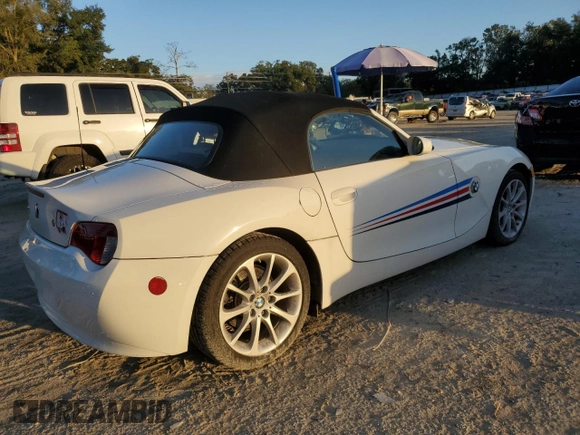 2008 BMW Z4 3.0i z VIN 4USBU335X8LW74196, wystawiony jako Copart lot #78583424 z przebiegiem 68 004 mil mil oraz Szkoda całkowita • Salvage title. Historia ofert i sprzedaży dostępna na DreamBid. Obrazek 3.