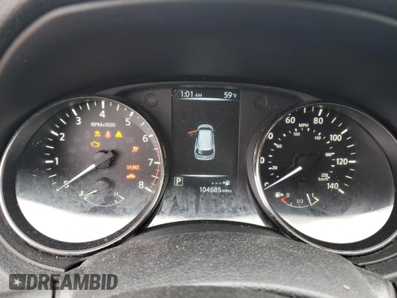 2017 Nissan Rogue S с VIN KNMAT2MV8HP512122, выставлен на аукционе Copart как лот 58462145 с пробегом 104 685 миль миль и Списание • Salvage title. История ставок и продаж доступна на DreamBid. Изображение 9.