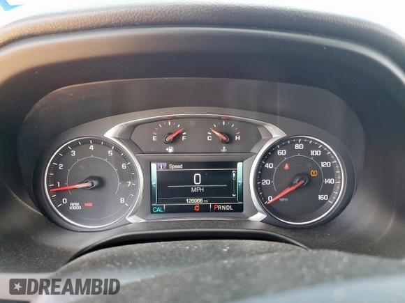 2018 GMC Acadia SLT with VIN 1GKKNMLS8JZ144623, listed as a Copart auction lot 58266545 with 126,966 mi miles and Salvage title. Bid and sale history available at DreamBid. Image 9.