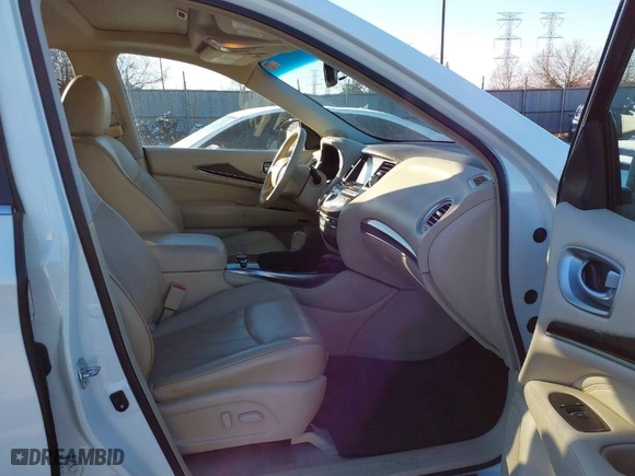 2014 Infiniti QX60 with VIN 5N1AL0MM6EC536736, listed as a IAAI auction lot 40869716 with 148,037 mi miles. Bid and sale history available at carsss.com. Image 5.