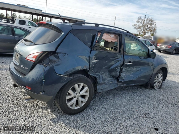 2014 Nissan Murano SL with VIN JN8AZ1MW5EW511792, listed as a Copart auction lot 42923665 with 86,317 mi miles and Non Repairable. Bid and sale history available at carsss.com. Image 3.