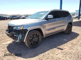 2018 Jeep Grand Cherokee Laredo E with VIN 1C4RJEAG6JC460504, listed as a Copart auction lot 59622405 with 93,576 mi miles and Salvage title. Bid and sale history available at DreamBid. Image 1.