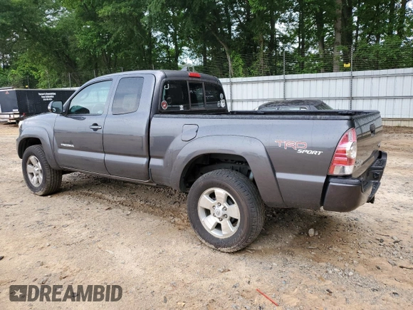 2012 Toyota Tacoma PreRunner with VIN 5TFTU4GNXCX025798, listed as a Copart auction lot 56760955 with 147,050 mi miles and Salvage title. Bid and sale history available at DreamBid. Image 2.