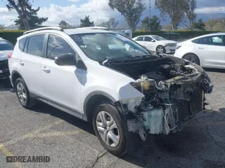 2014 Toyota RAV4 LE with VIN 2T3ZFREV6EW079675, listed as a IAAI auction lot 41893612 with 163,399 mi miles. Bid and sale history available at carsss.com. Image 1.
