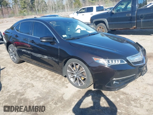 2016 Acura TLX Advance with VIN 19UUB3F70GA004153, listed as a IAAI auction lot 41802420 with 96,501 mi miles and . Bid and sale history available at DreamBid. Image 1.