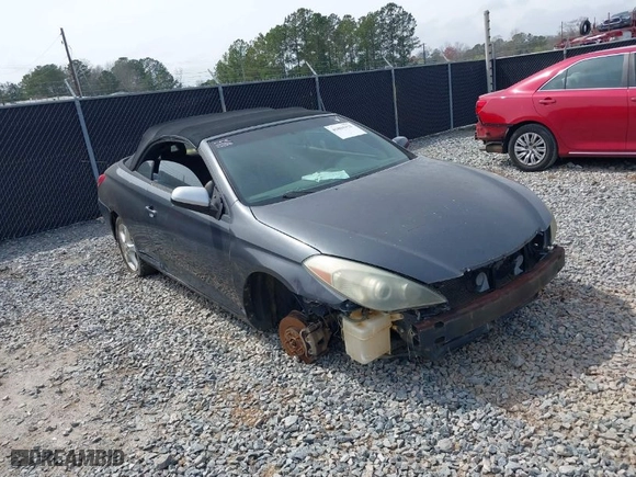 2007 Toyota Camry Solara SE with VIN 4T1FA38P37U128774, listed as a IAAI auction lot 41804353 with 1 mi miles. Bid and sale history available at carsss.com. Image 1.