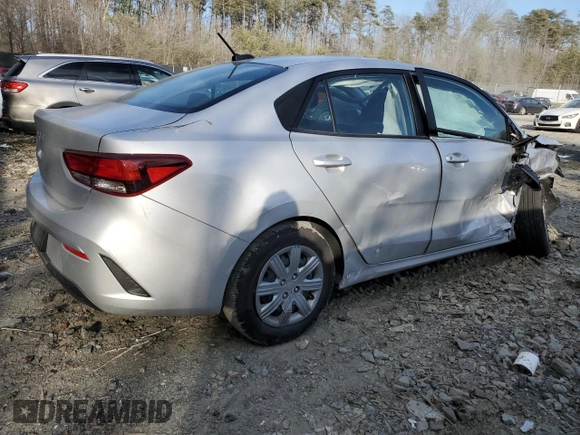 2023 Kia Rio S with VIN 3KPA24AD4PE628801, listed as a Copart auction lot 47924185 with 8,158 mi miles and Salvage Title. Bid and sale history available at carsss.com. Image 3.