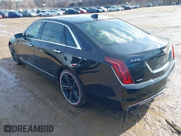 2017 Cadillac CT6 Platinum AWD z VIN 1G6KN5R64HU175275, wystawiony jako IAAI lot #41683802 z przebiegiem 75 604 mil mil oraz . Historia ofert i sprzedaży dostępna na DreamBid. Obrazek 3.