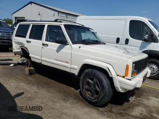 1998 Jeep Cherokee Sport with VIN 1J4FJ68S1WL259582, listed as a Copart auction lot 68115624 with 235,380 mi miles and Salvage Title. Bid and sale history available at carsss.com. Image 4.
