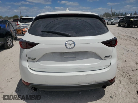 2018 Mazda CX-5 Sport with VIN JM3KFBBM2J0330444, listed as a Copart auction lot 53057675 with 121,747 mi miles and Clean Title. Bid and sale history available at carsss.com. Image 6.