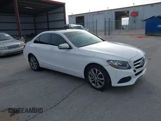 2016 Mercedes-Benz C C 300 Luxury with VIN 55SWF4KB5GU177541, listed as a IAAI auction lot 41739856 with 50,021 mi miles. Bid and sale history available at carsss.com. Image 1.