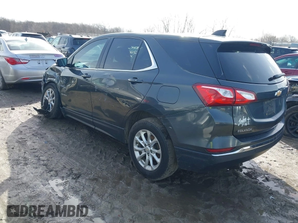 2018 Chevrolet Equinox LT with VIN 2GNAXJEV7J6113924, listed as a IAAI auction lot 41731191 with 251,645 mi miles and . Bid and sale history available at DreamBid. Image 3.