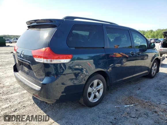 2011 Toyota Sienna LE AAS с VIN 5TDKK3DC9BS151475, выставлен на аукционе Copart как лот 54711715 с пробегом 179 100 миль миль и Списание • Salvage title. История ставок и продаж доступна на DreamBid. Изображение 3.