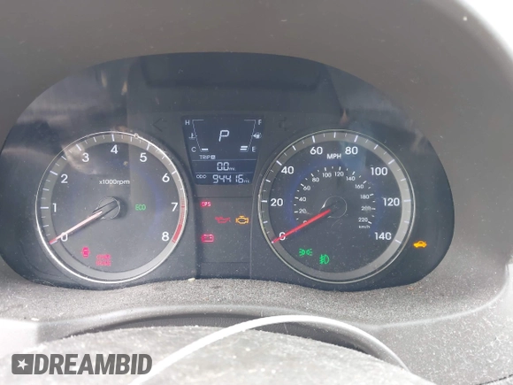2013 Hyundai Accent GLS z VIN KMHCU4AE3DU580650, wystawiony jako IAAI lot #42479723 z przebiegiem 94 416 mil mil oraz . Historia ofert i sprzedaży dostępna na DreamBid. Obrazek 7.