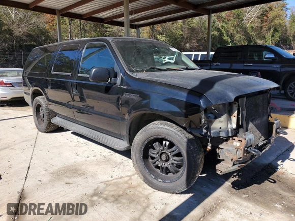 2001 Ford Excursion XLT z VIN 1FMNU40F41EC98171, wystawiony jako Copart lot #80481134 z przebiegiem 284 512 mil mil oraz Czysty tytuł • Clean title. Historia ofert i sprzedaży dostępna na DreamBid. Obrazek 4.