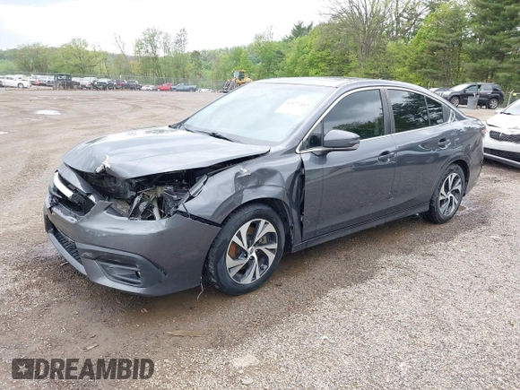 2021 Subaru Legacy Premium with VIN 4S3BWAF67M3013955, listed as a IAAI auction lot 42177463 with 93,108 mi miles and . Bid and sale history available at DreamBid. Image 2.
