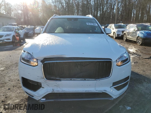 2016 Volvo XC90 Momentum with VIN YV4102XK4G1081934, listed as a Copart auction lot 82161364 with 74,450 mi miles and Salvage Title. Bid and sale history available at carsss.com. Image 5.