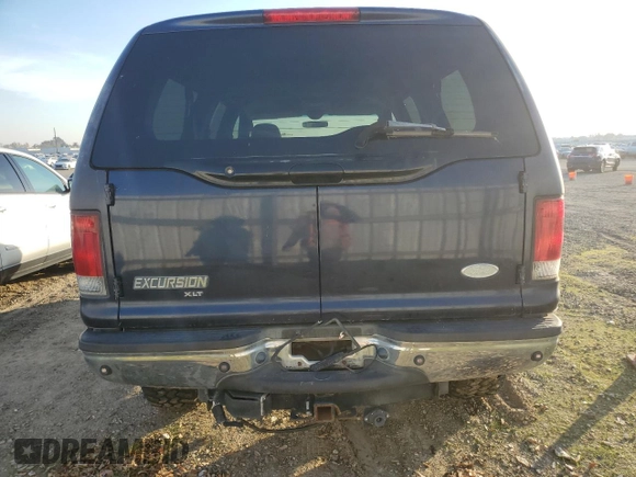 2005 Ford Excursion Special Serv z VIN 1FMSU41P35ED41981, wystawiony jako Copart lot #83770674 z przebiegiem 247 851 mil mil oraz Czysty tytuł • Clean title. Historia ofert i sprzedaży dostępna na DreamBid. Obrazek 6.