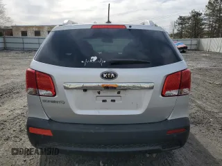 2012 Kia Sorento LX with VIN 5XYKT3A61CG301346, listed as a Copart auction lot 52675525 with 125,621 mi miles and Clean Title. Bid and sale history available at DreamBid. Image 6.