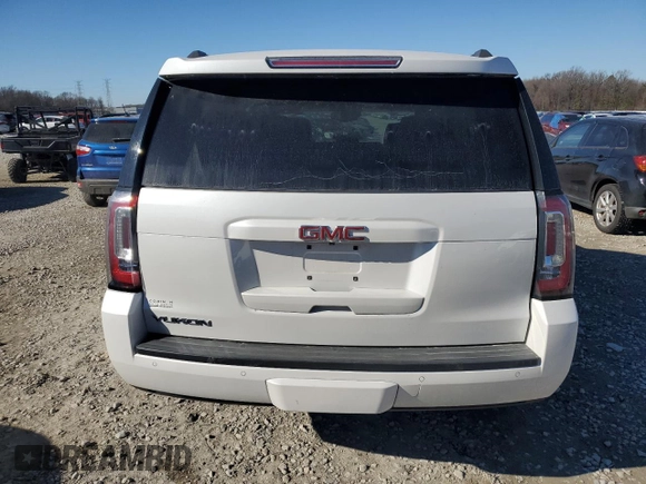 2017 GMC Yukon SLT with VIN 1GKS1BKC5HR337672, listed as a Copart auction lot 88647345 with 121,648 mi miles and Salvage Title. Bid and sale history available at carsss.com. Image 6.