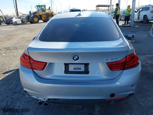 2019 BMW 4 Series 430i with VIN WBA4J1C59KBM18458, listed as a IAAI auction lot 41616102 with 51,878 mi miles. Bid and sale history available at carsss.com. Image 17.