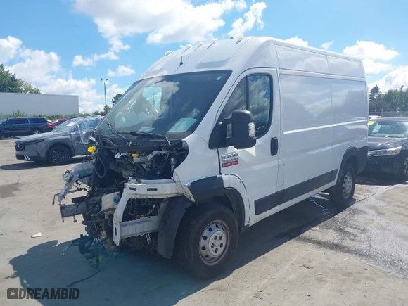 2019 Ram ProMaster Cargo Van with VIN 3C6TRVBG6KE556406, listed as a IAAI auction lot 40399411 with 90,079 mi miles. Bid and sale history available at carsss.com. Image 19.