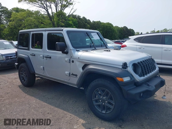 2024 Jeep Wrangler Sport S z VIN 1C4PJXDG1RW304993, wystawiony jako IAAI lot #42387509 z przebiegiem 6 987 mil mil oraz . Historia ofert i sprzedaży dostępna na DreamBid. Obrazek 13.